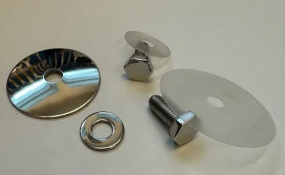 Kromad bult med krombricka, dörröppning – Bild 4