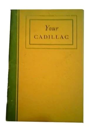 Cadillac Ägarhandbok. 1939
