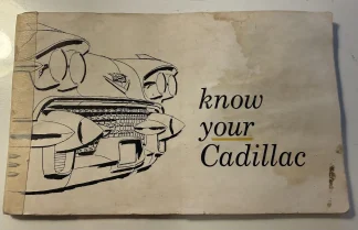 Cadillac Ägarhandbok. Prisklass 3