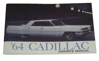 Cadillac Ägarhandbok. Prisklass 1.